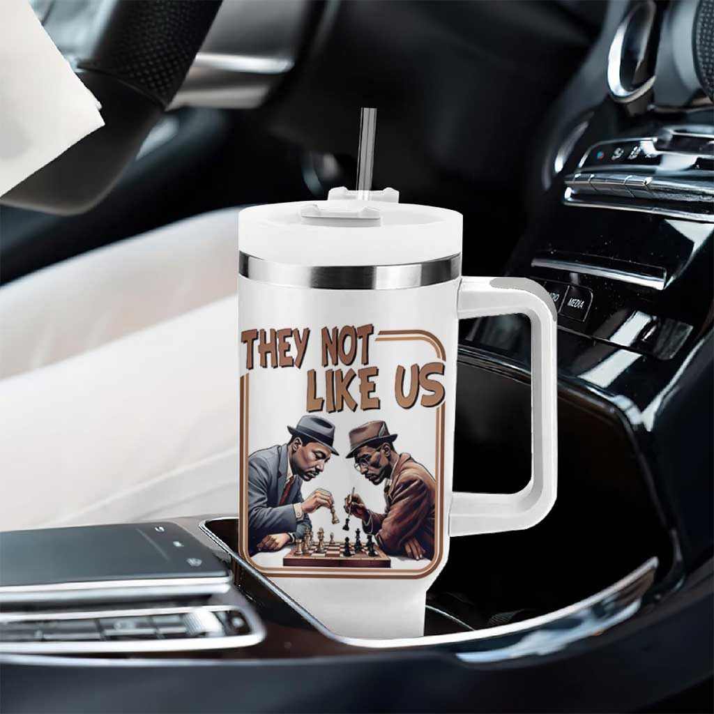 MLK And Malcolm X Tumbler With Handle They Not Like Us Revolutionary Leaders - Wonder Print Shop