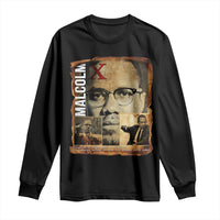 Education Is The Passport To The Future Long Sleeve Shirt Malcolm X Quote - Wonder Print Shop