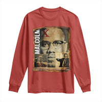 Education Is The Passport To The Future Long Sleeve Shirt Malcolm X Quote - Wonder Print Shop
