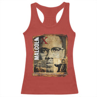 Education Is The Passport To The Future Racerback Tank Top Malcolm X Quote - Wonder Print Shop