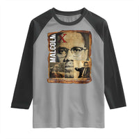 Education Is The Passport To The Future Raglan Shirt Malcolm X Quote - Wonder Print Shop