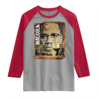Education Is The Passport To The Future Raglan Shirt Malcolm X Quote - Wonder Print Shop