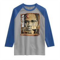 Education Is The Passport To The Future Raglan Shirt Malcolm X Quote - Wonder Print Shop