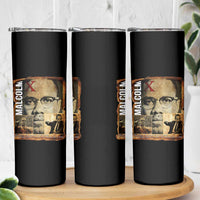 Education Is The Passport To The Future Skinny Tumbler Malcolm X Quote - Wonder Print Shop