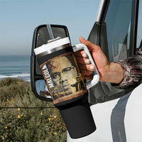 Education Is The Passport To The Future Tumbler With Handle Malcolm X Quote - Wonder Print Shop