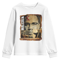Education Is The Passport To The Future Youth Sweatshirt Malcolm X Quote - Wonder Print Shop