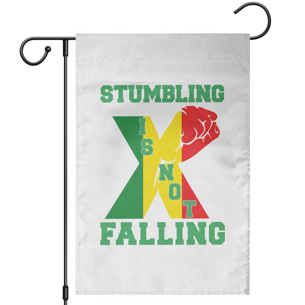 Stumbling Is Not Falling Garden Flag African American Black History Month TS12