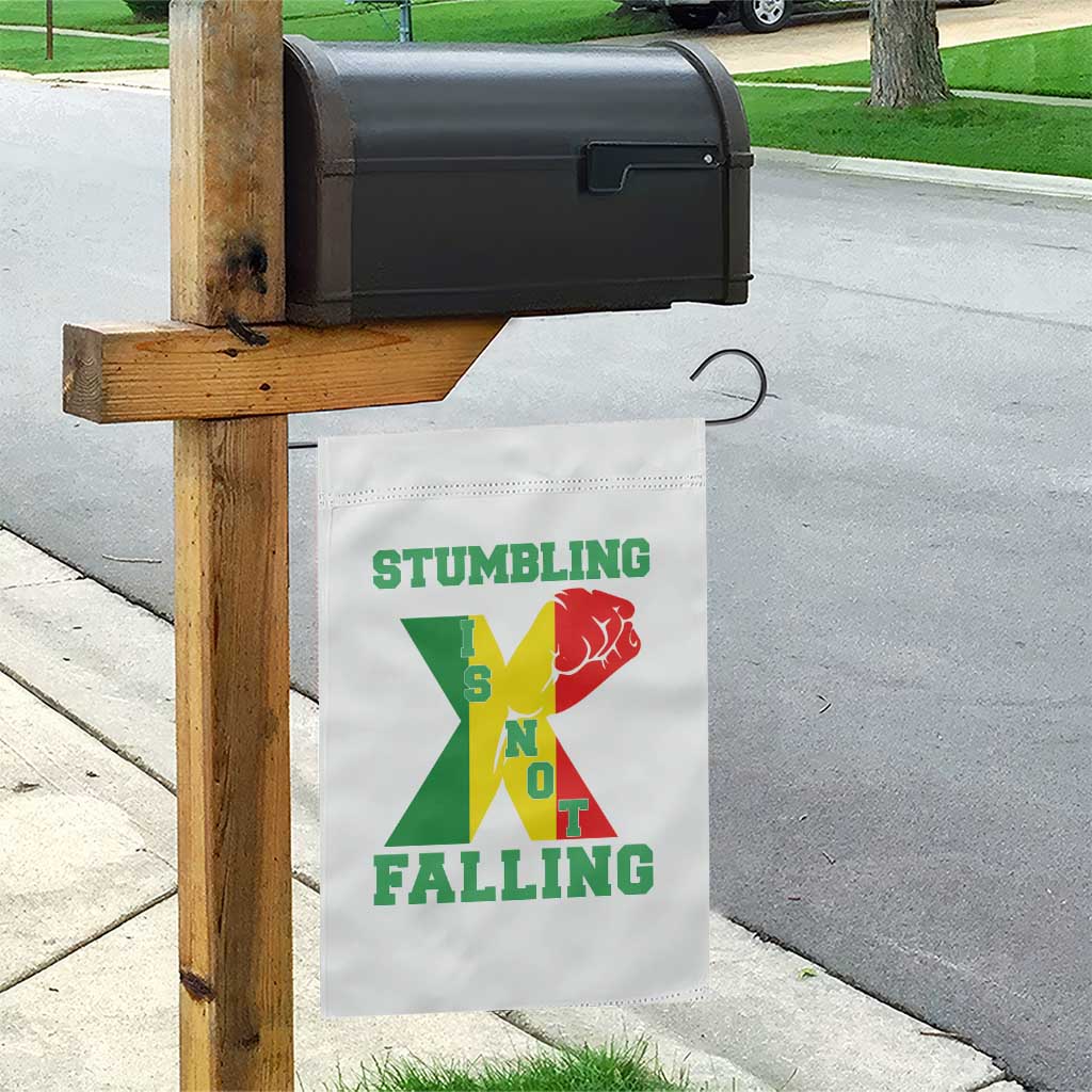 Stumbling Is Not Falling Garden Flag African American Black History Month TS12