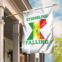 Stumbling Is Not Falling Garden Flag African American Black History Month TS12