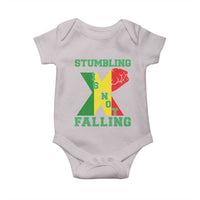 Stumbling Is Not Falling Baby Onesie African American Black History Month TS12