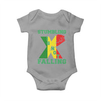 Stumbling Is Not Falling Baby Onesie African American Black History Month TS12