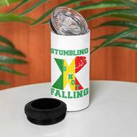 Stumbling Is Not Falling 4 in 1 Can Cooler Tumbler African American Black History Month TS12