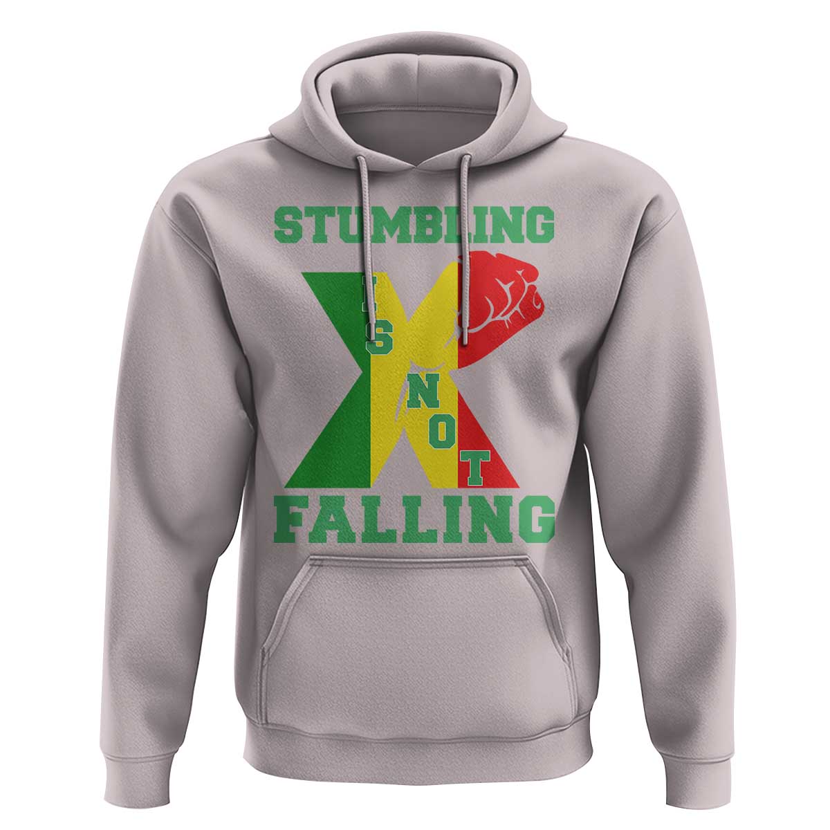 Stumbling Is Not Falling Hoodie African American Black History Month TS12