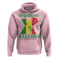 Stumbling Is Not Falling Hoodie African American Black History Month TS12
