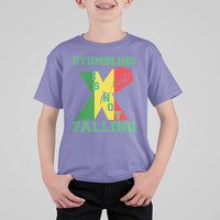 Stumbling Is Not Falling T Shirt For Kid African American Black History Month TS12