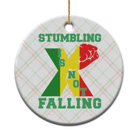 Stumbling Is Not Falling Ceramic Ornament African American Black History Month TS12