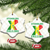 Stumbling Is Not Falling Ceramic Ornament African American Black History Month TS12