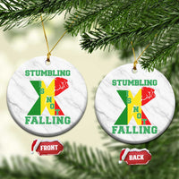 Stumbling Is Not Falling Ceramic Ornament African American Black History Month TS12