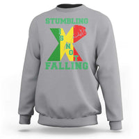 Stumbling Is Not Falling Sweatshirt African American Black History Month TS12