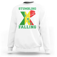 Stumbling Is Not Falling Sweatshirt African American Black History Month TS12
