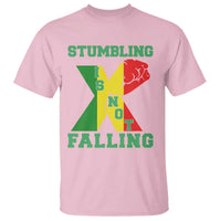 Stumbling Is Not Falling T Shirt African American Black History Month TS12