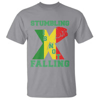 Stumbling Is Not Falling T Shirt African American Black History Month TS12