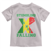 Stumbling Is Not Falling Toddler T Shirt African American Black History Month TS12