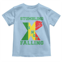 Stumbling Is Not Falling Toddler T Shirt African American Black History Month TS12