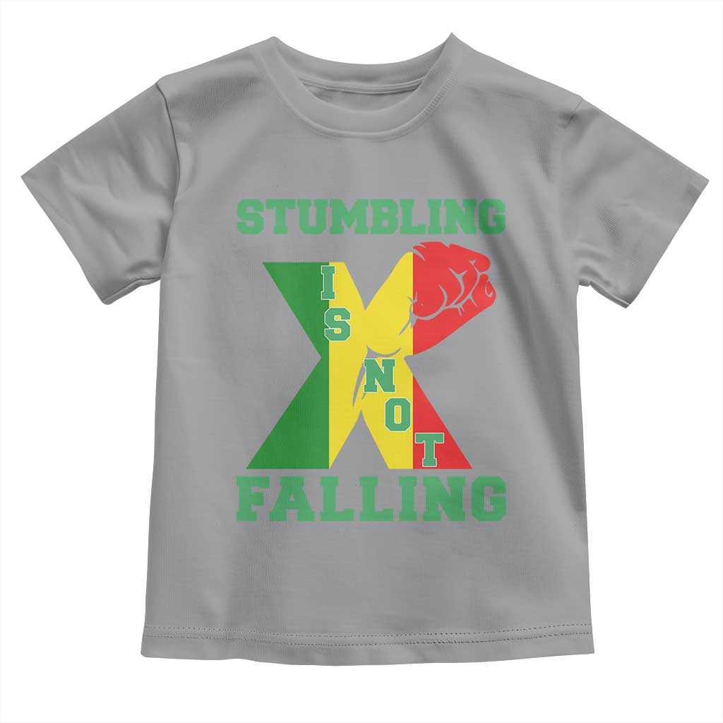 Stumbling Is Not Falling Toddler T Shirt African American Black History Month TS12
