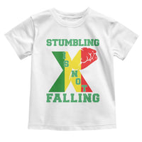 Stumbling Is Not Falling Toddler T Shirt African American Black History Month TS12