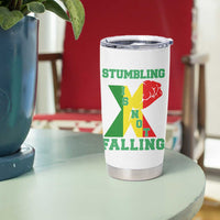 Stumbling Is Not Falling Tumbler Cup African American Black History Month TS12