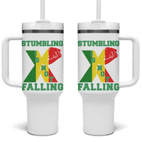 Stumbling Is Not Falling Tumbler With Handle African American Black History Month TS12