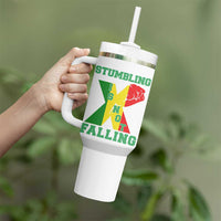 Stumbling Is Not Falling Tumbler With Handle African American Black History Month TS12