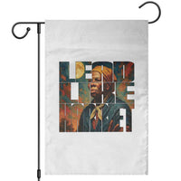 Lead Like Harriet Garden Flag Black History Month Juneteenth Quote - Wonder Print Shop