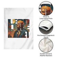 Lead Like Harriet Garden Flag Black History Month Juneteenth Quote - Wonder Print Shop