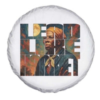 Lead Like Harriet Spare Tire Cover Black History Month Juneteenth Quote - Wonder Print Shop