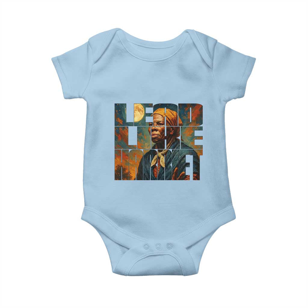 Lead Like Harriet Baby Onesie Black History Month Juneteenth Quote - Wonder Print Shop