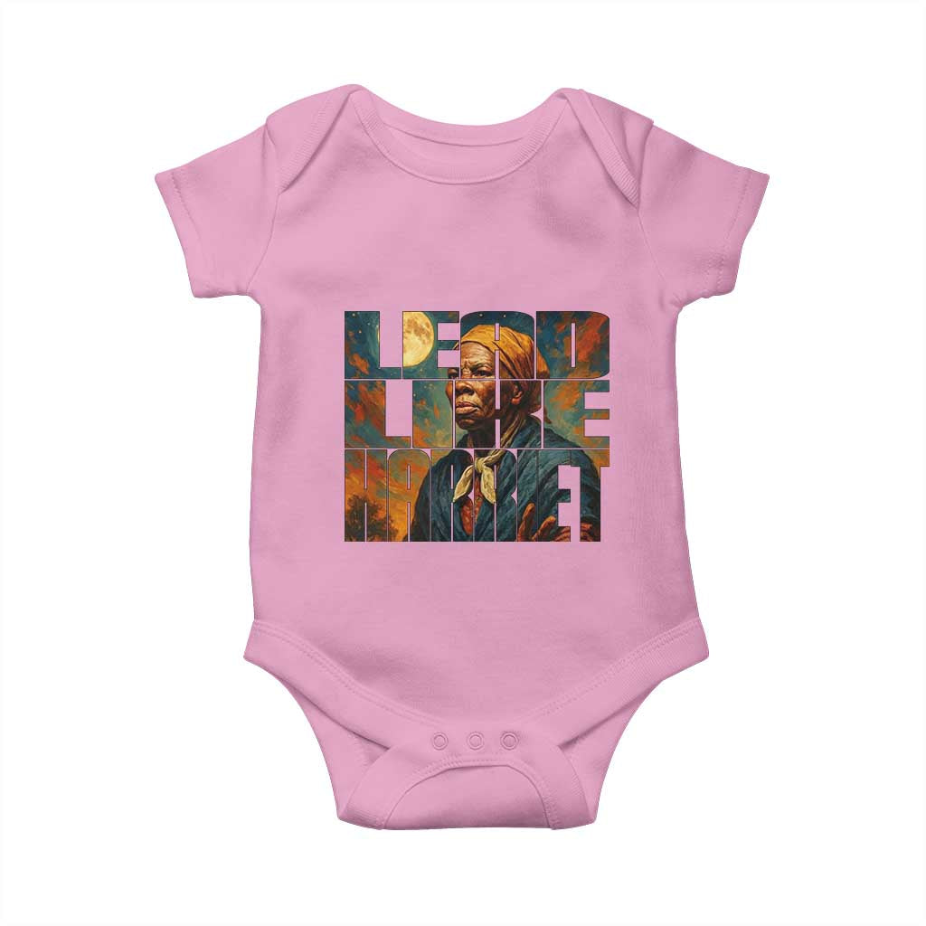 Lead Like Harriet Baby Onesie Black History Month Juneteenth Quote - Wonder Print Shop