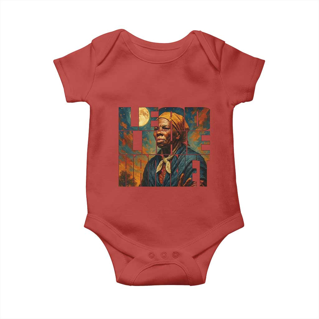Lead Like Harriet Baby Onesie Black History Month Juneteenth Quote - Wonder Print Shop