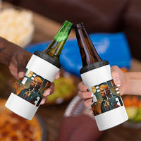 Lead Like Harriet 4 in 1 Can Cooler Tumbler Black History Month Juneteenth Quote - Wonder Print Shop