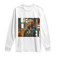 Lead Like Harriet Long Sleeve Shirt Black History Month Juneteenth Quote - Wonder Print Shop