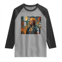 Lead Like Harriet Raglan Shirt Black History Month Juneteenth Quote - Wonder Print Shop