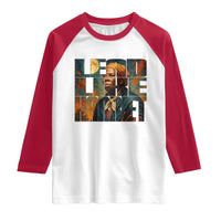 Lead Like Harriet Raglan Shirt Black History Month Juneteenth Quote - Wonder Print Shop