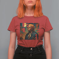 Lead Like Harriet T Shirt For Women Black History Month Juneteenth Quote - Wonder Print Shop