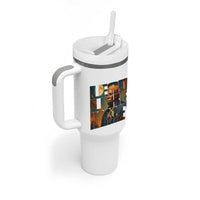 Lead Like Harriet Tumbler With Handle Black History Month Juneteenth Quote - Wonder Print Shop