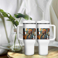 Lead Like Harriet Tumbler With Handle Black History Month Juneteenth Quote - Wonder Print Shop