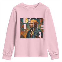 Lead Like Harriet Youth Sweatshirt Black History Month Juneteenth Quote - Wonder Print Shop
