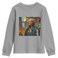 Lead Like Harriet Youth Sweatshirt Black History Month Juneteenth Quote - Wonder Print Shop