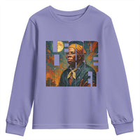 Lead Like Harriet Youth Sweatshirt Black History Month Juneteenth Quote - Wonder Print Shop