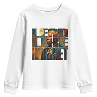 Lead Like Harriet Youth Sweatshirt Black History Month Juneteenth Quote - Wonder Print Shop